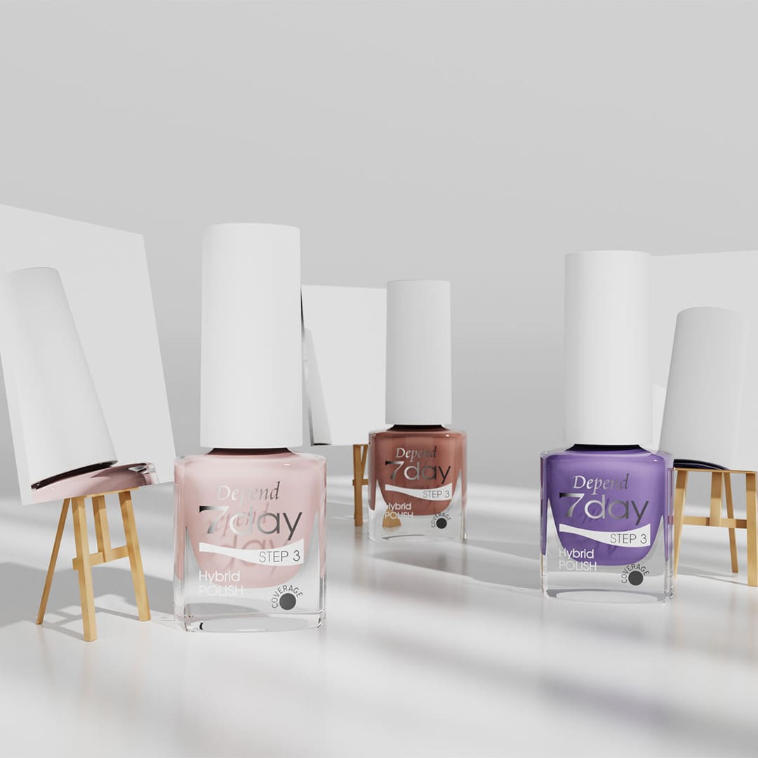 Depend 7day Hybrid Polish Multicolours 7336 Beige Beauty 5 ml