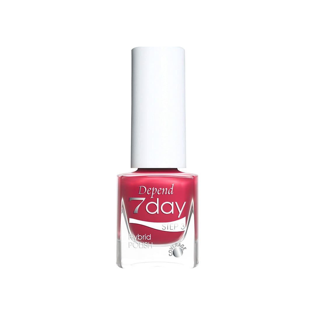 Depend 7day Hybrid Polish Multicolours 7341 Rose Red 5 ml