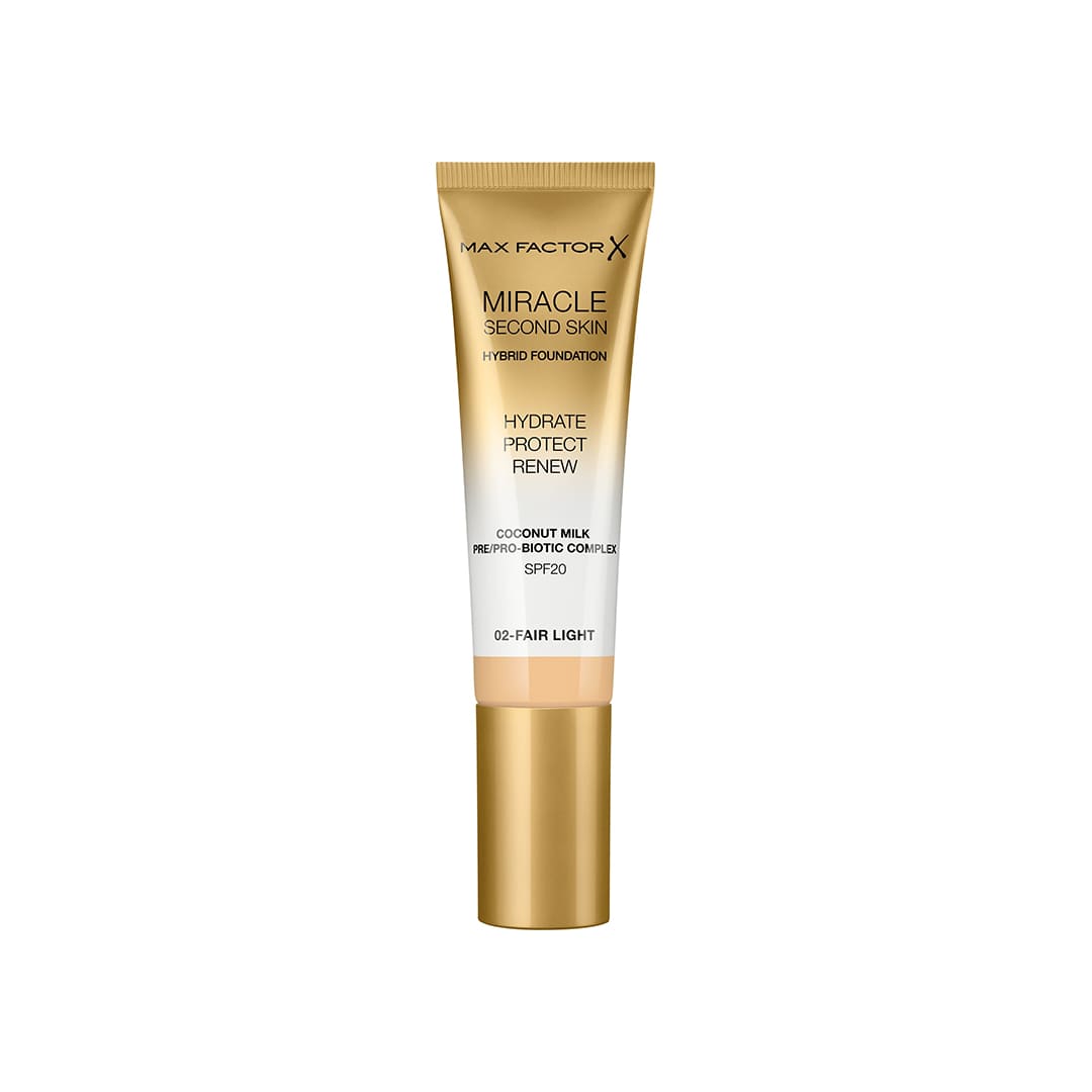 Max Factor Miracle Second Skin Foundation 02 Fair Light 30 ml
