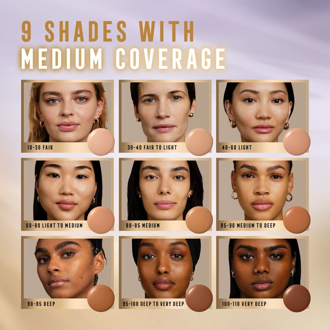 Max Factor Miracle Pure 2 In 1 Skin Reset Serum Foundation 30-40 Fair To Light 3