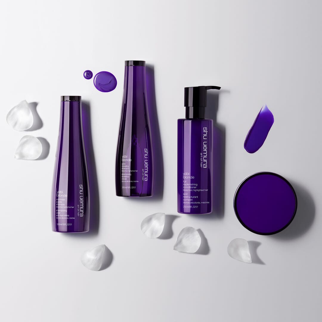Shu Uemura Yubi Blonde Anti Brass Purple Shampoo 300 ml