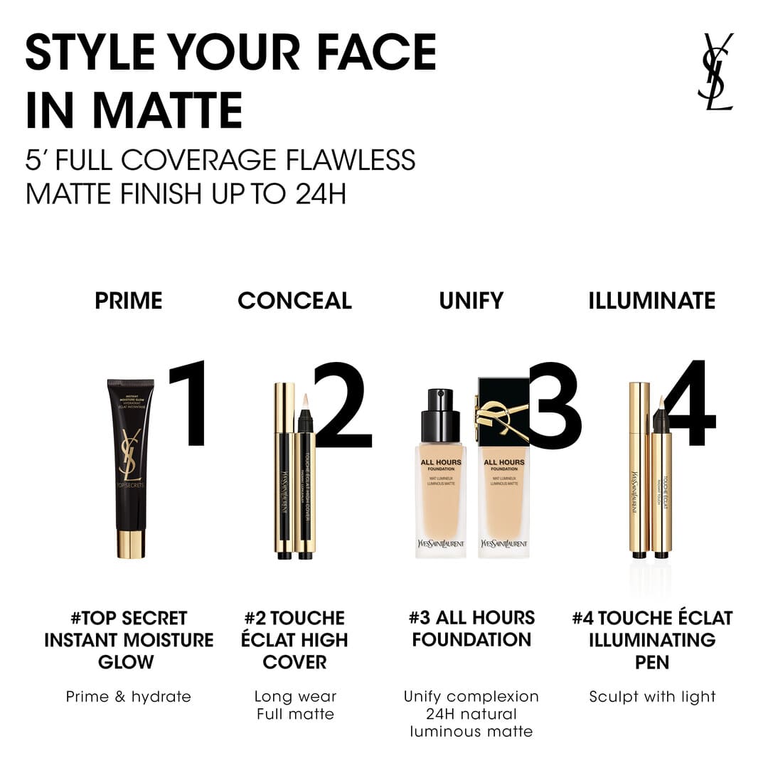Yves Saint Laurent All Hours Foundation Mw8 25 ml