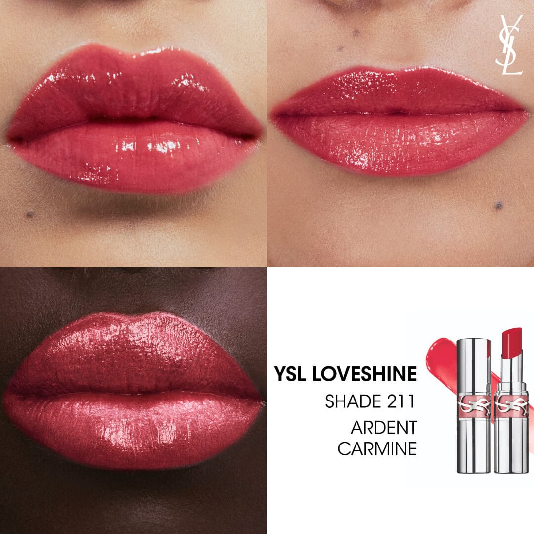 Yves Saint Laurent Loveshine Lipstick 211 Ardent Carmine 3.2g