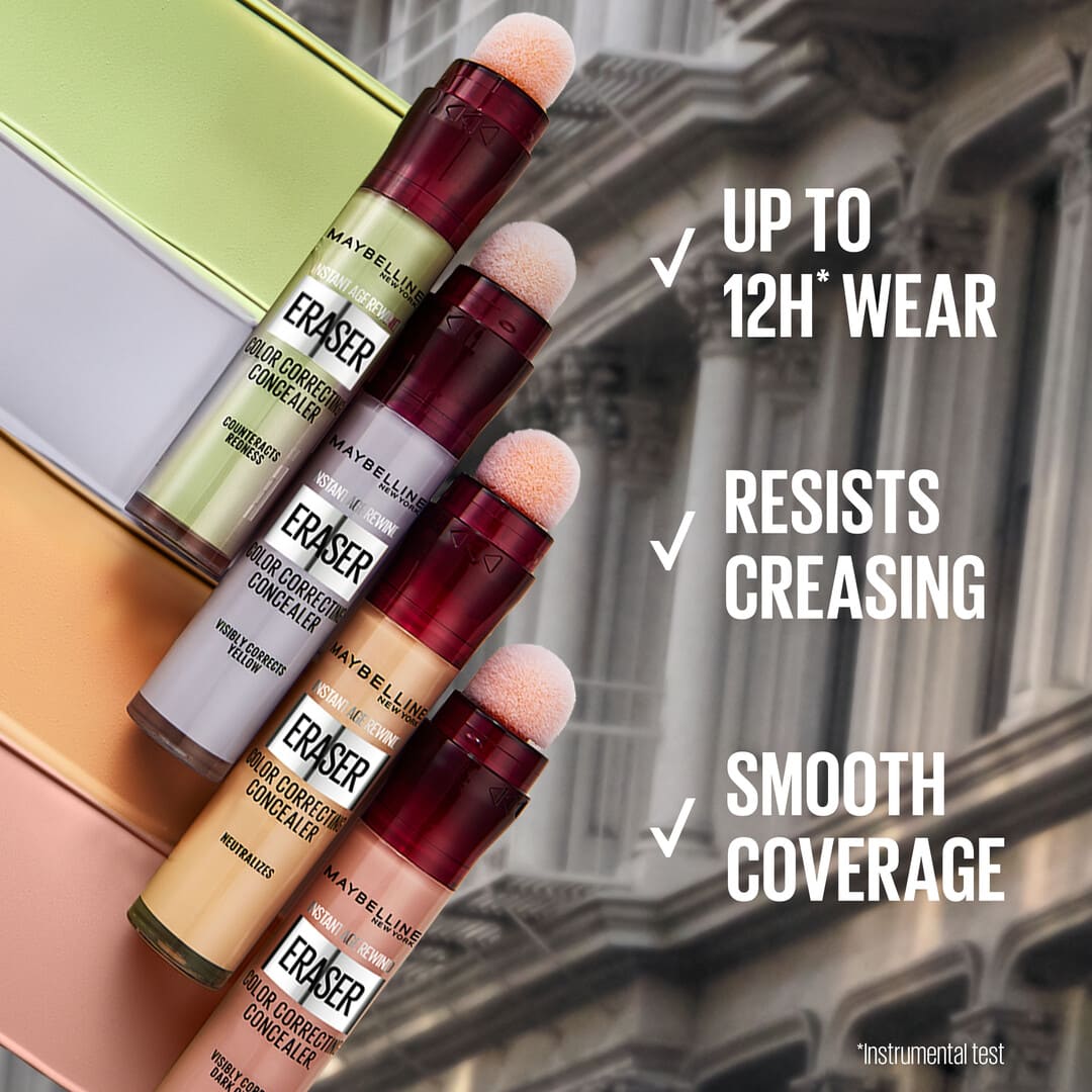 Maybelline Instant Anti Age Eraser Color Correcting Concealer 151 Green 6.8 ml