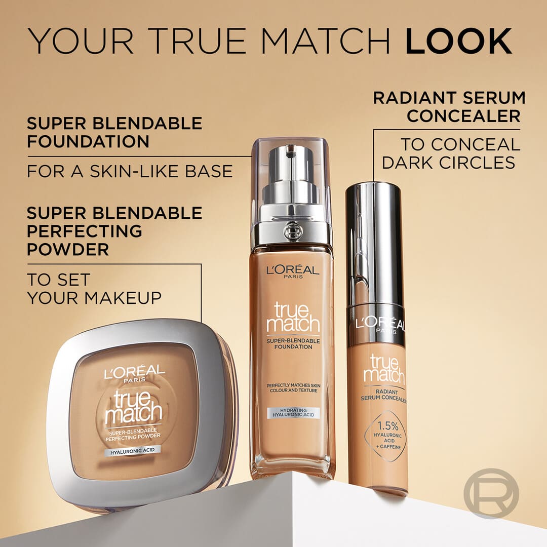 Loreal Paris True Match Foundation 2W 30 ml