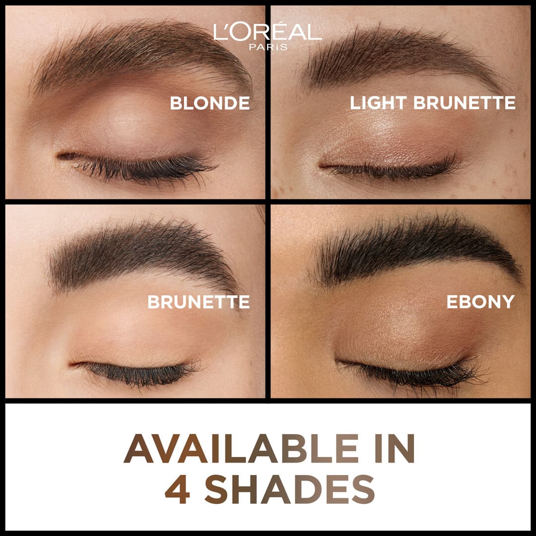 Loreal Paris Infaillible Brows 24H Volumizing Eyebrow Mascara 1.0 Ebony 5 ml