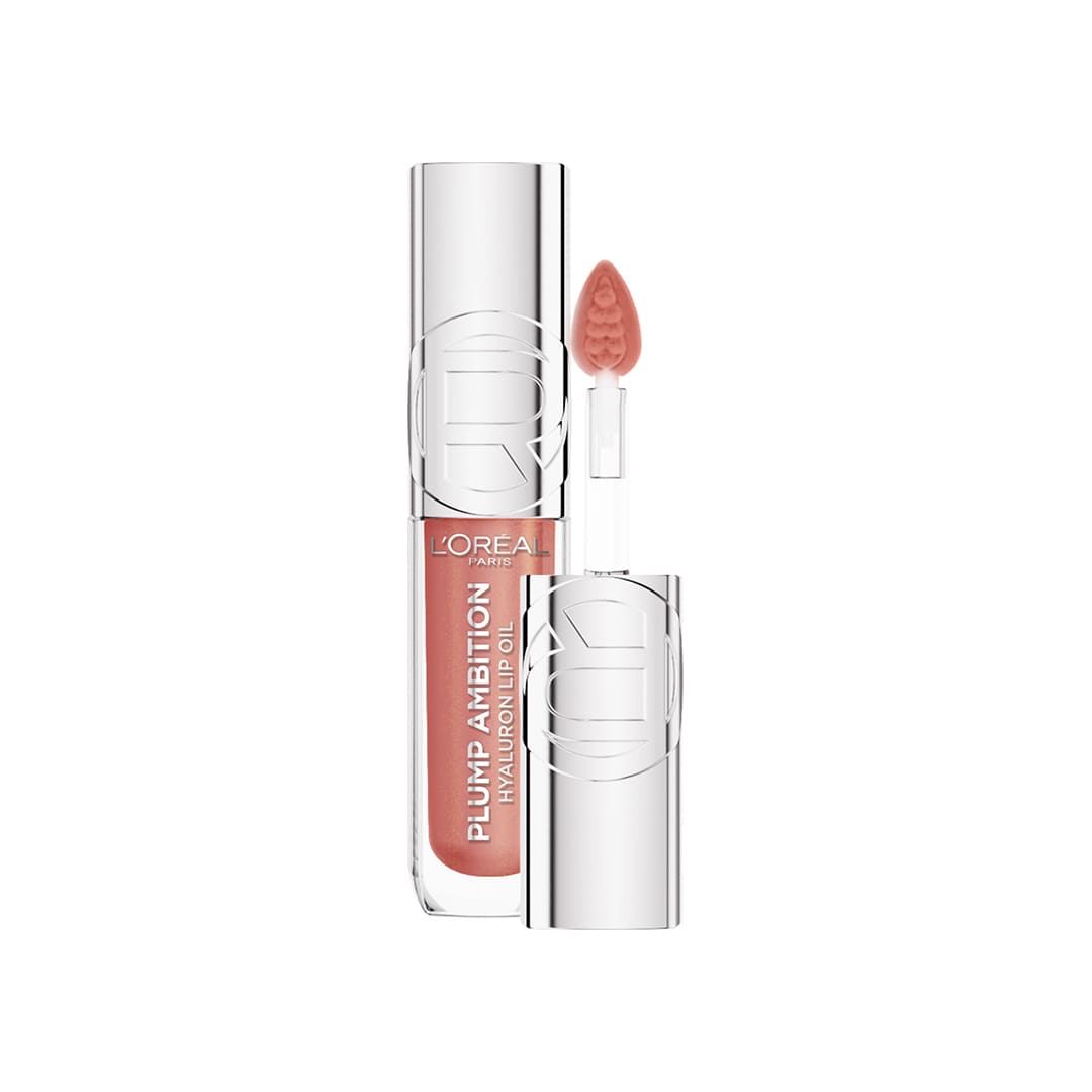 Loreal Paris Plump Ambition Hyaluron Lip Oil 650 Nude Macaron 5 ml