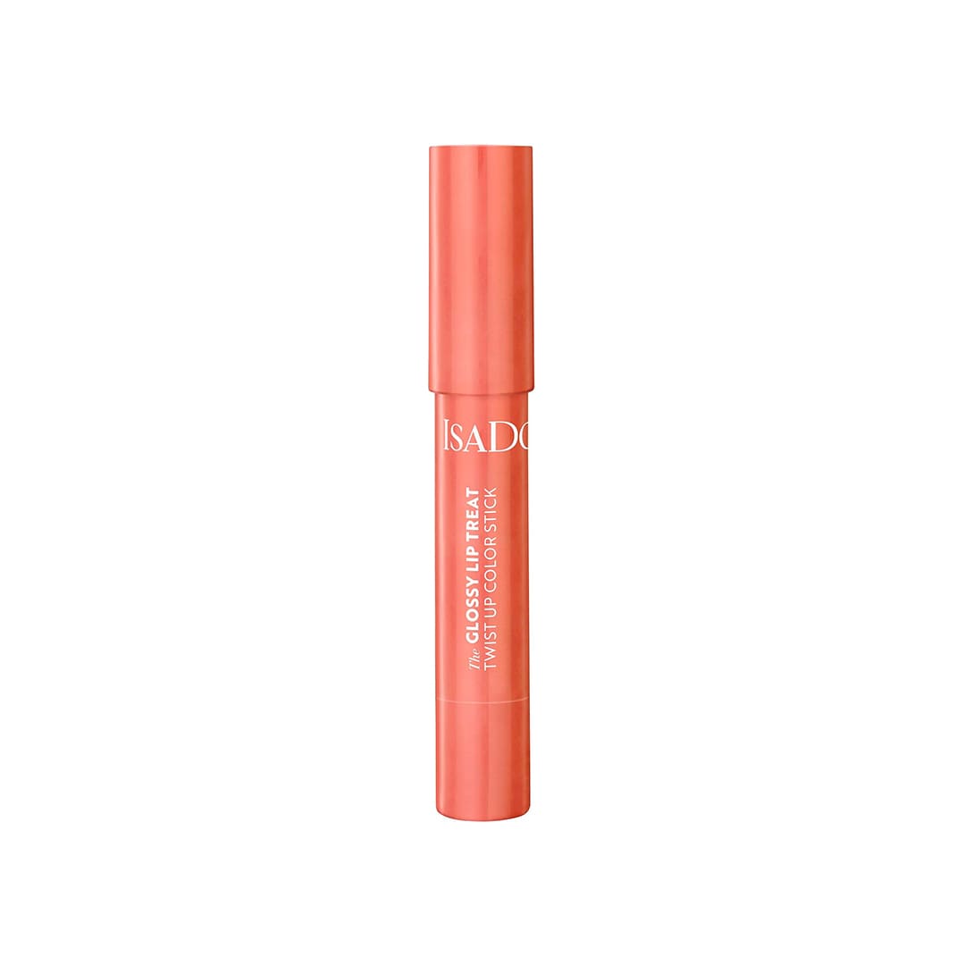 IsaDora The Glossy Lip Treat Twist Up Color Stick 10 Coral Sunset 3.3g