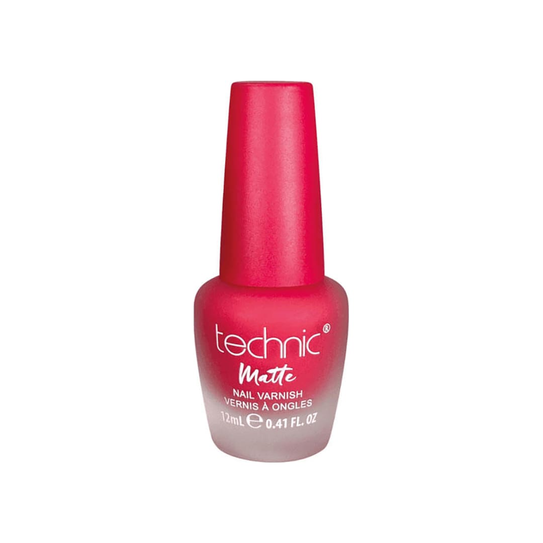 Technic Matte Nail Varnish Strawberry Shortcake 12 ml