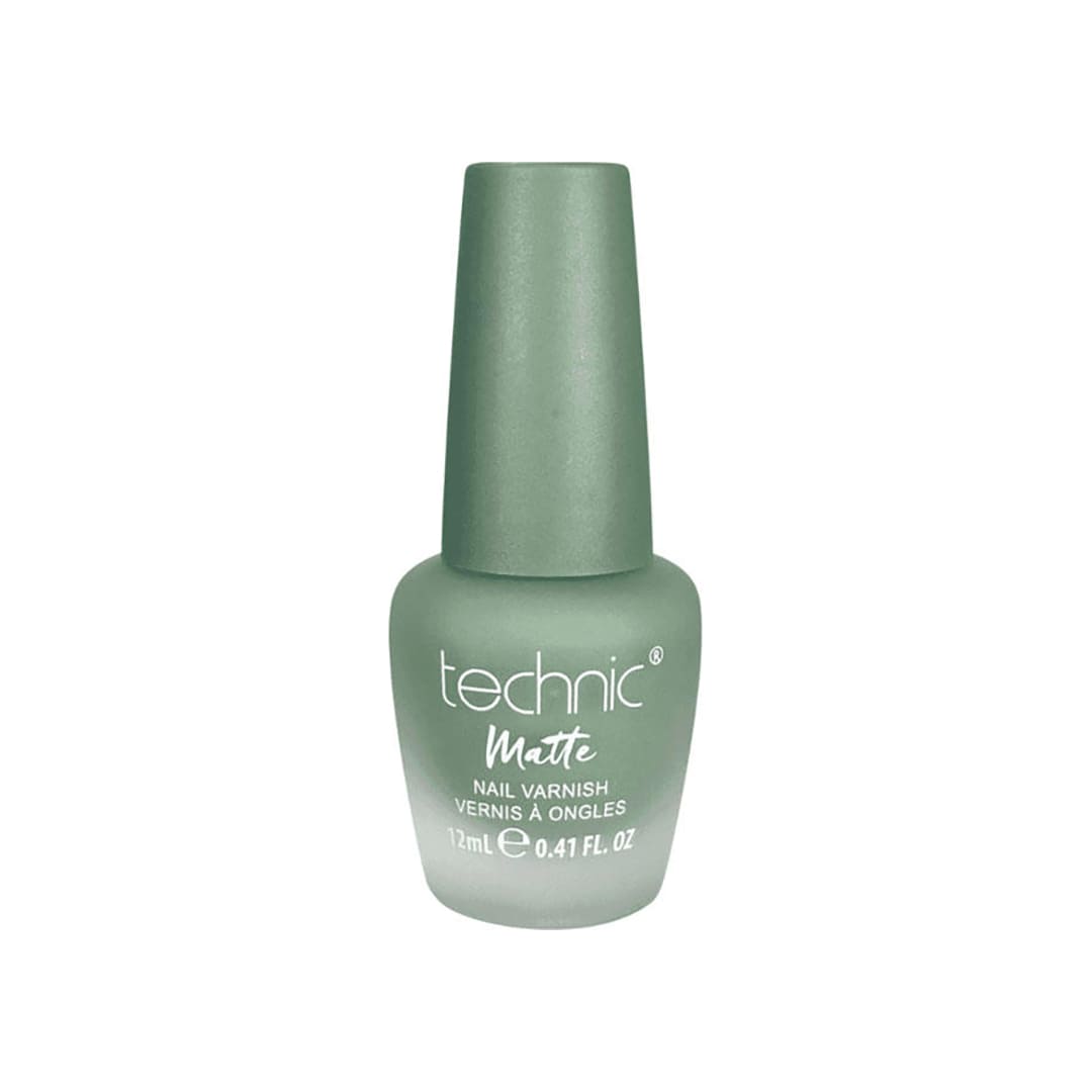 Technic Matte Nail Varnish Green With Envy 12 ml