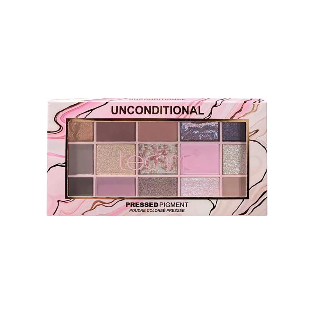Technic Pressed Pigment Eyeshadow Palette Unconditional