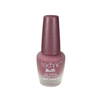 Technic Matte Nail Varnish Black Grape 12 ml