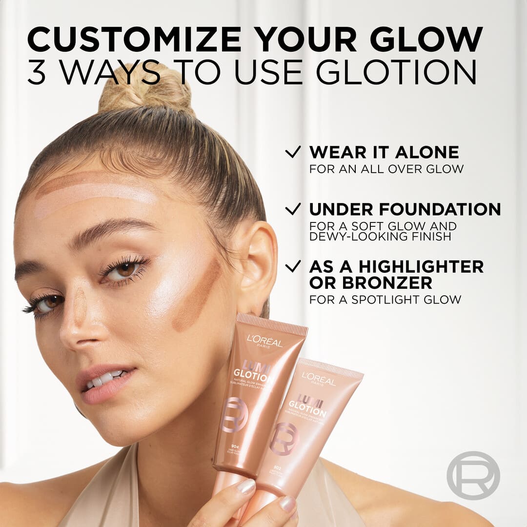 Loreal Paris Lumi Glotion Liquid Highlighter 902 Light Glow 40 ml