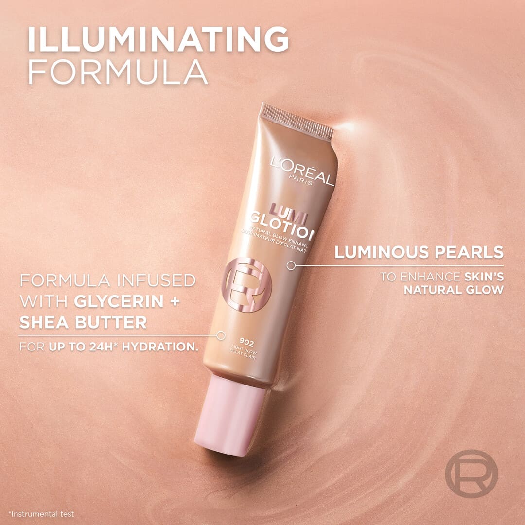 Loreal Paris Lumi Glotion Liquid Highlighter 902 Light Glow 40 ml