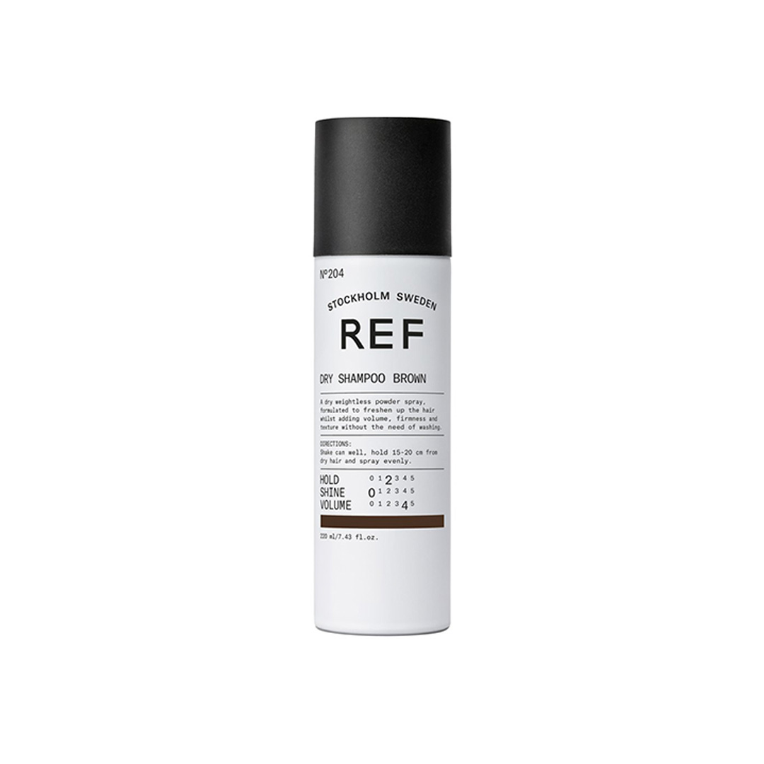 REF Dry Shampoo No 204 Brown 200 ml