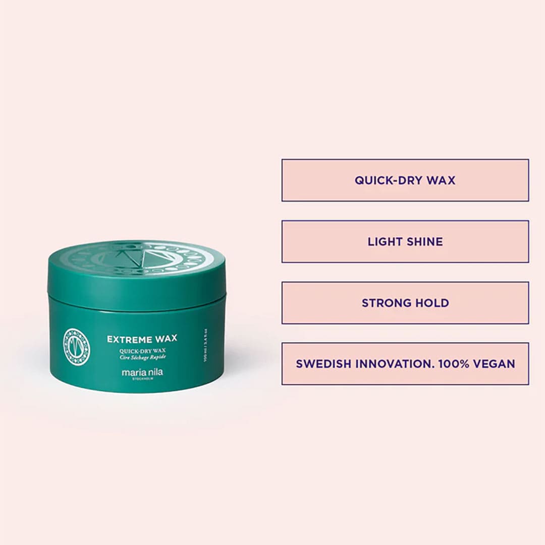 Maria Nila Style And Finish Extreme Wax Slate 100 ml