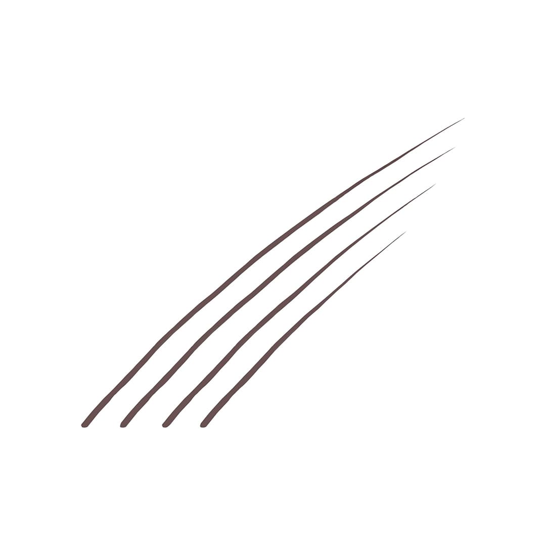 IsaDora The Brow Fine Liner 02 Dark Brown 1.1 ml