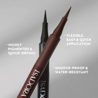 IsaDora The Flex Tip Eyeliner 80 Deep Black 1 ml