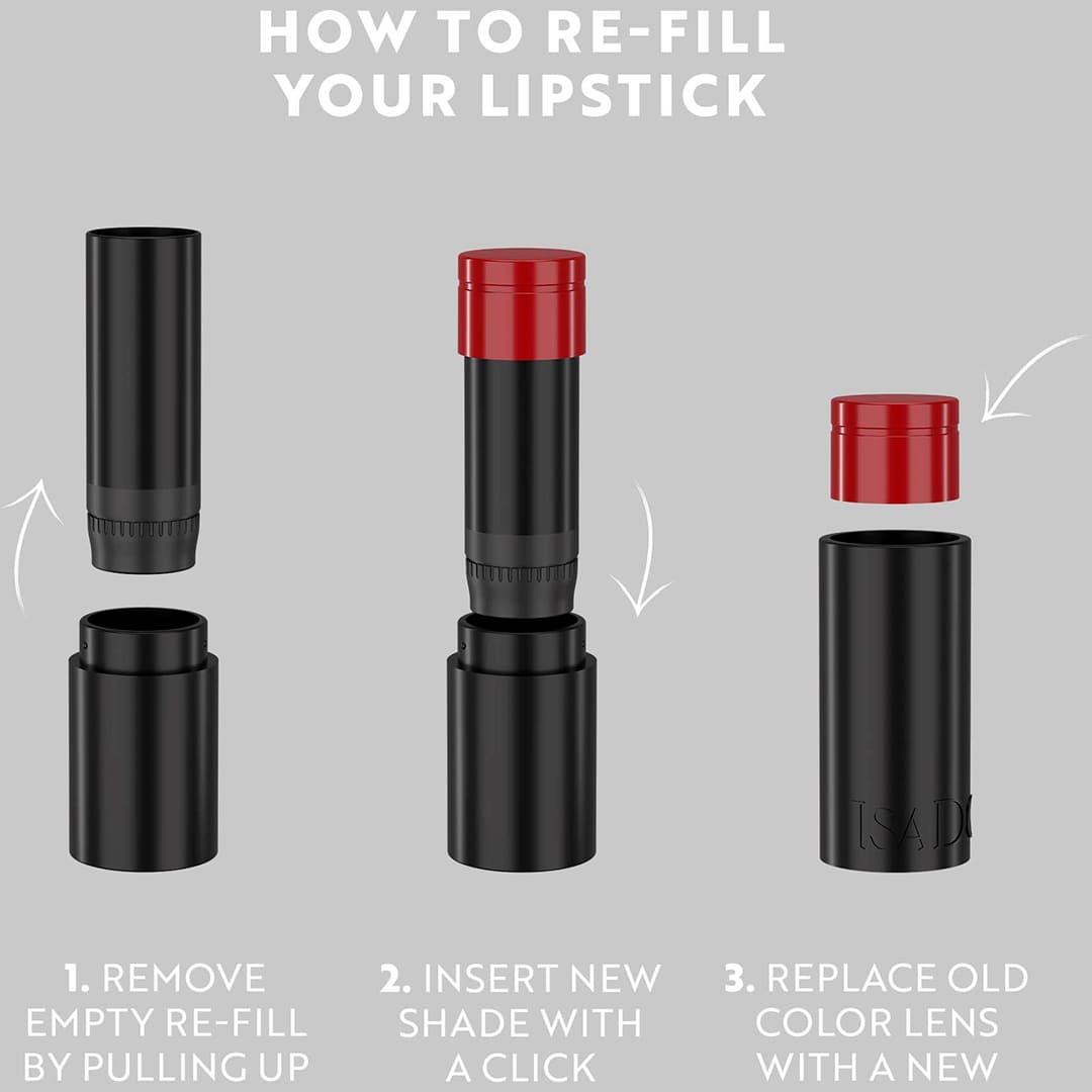IsaDora Perfect Moisture Lipstick Refill 077 Satin Pink 4g