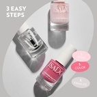 IsaDora The Nail Wonder 3 In 1 Nail Polish 01 Clear 6 ml