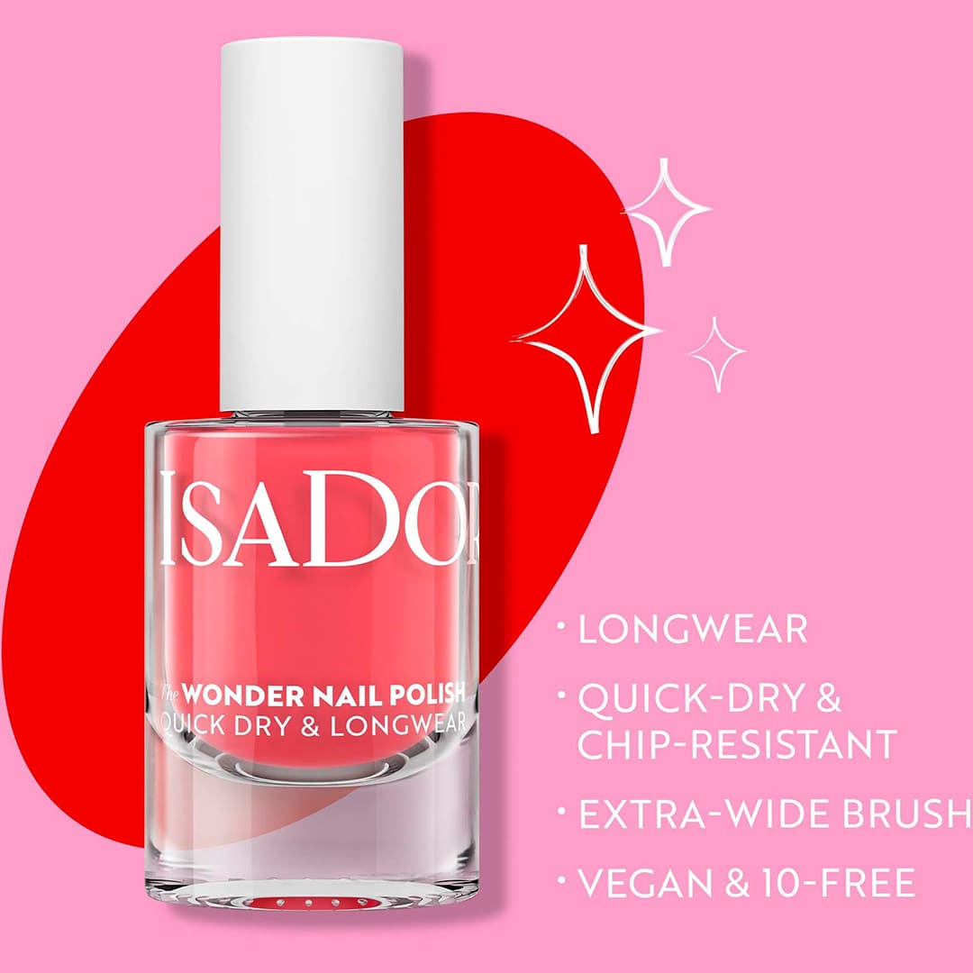 IsaDora The Wonder Nail Polish Quick Dry And Longwear 100 Pearly Frost 6 ml