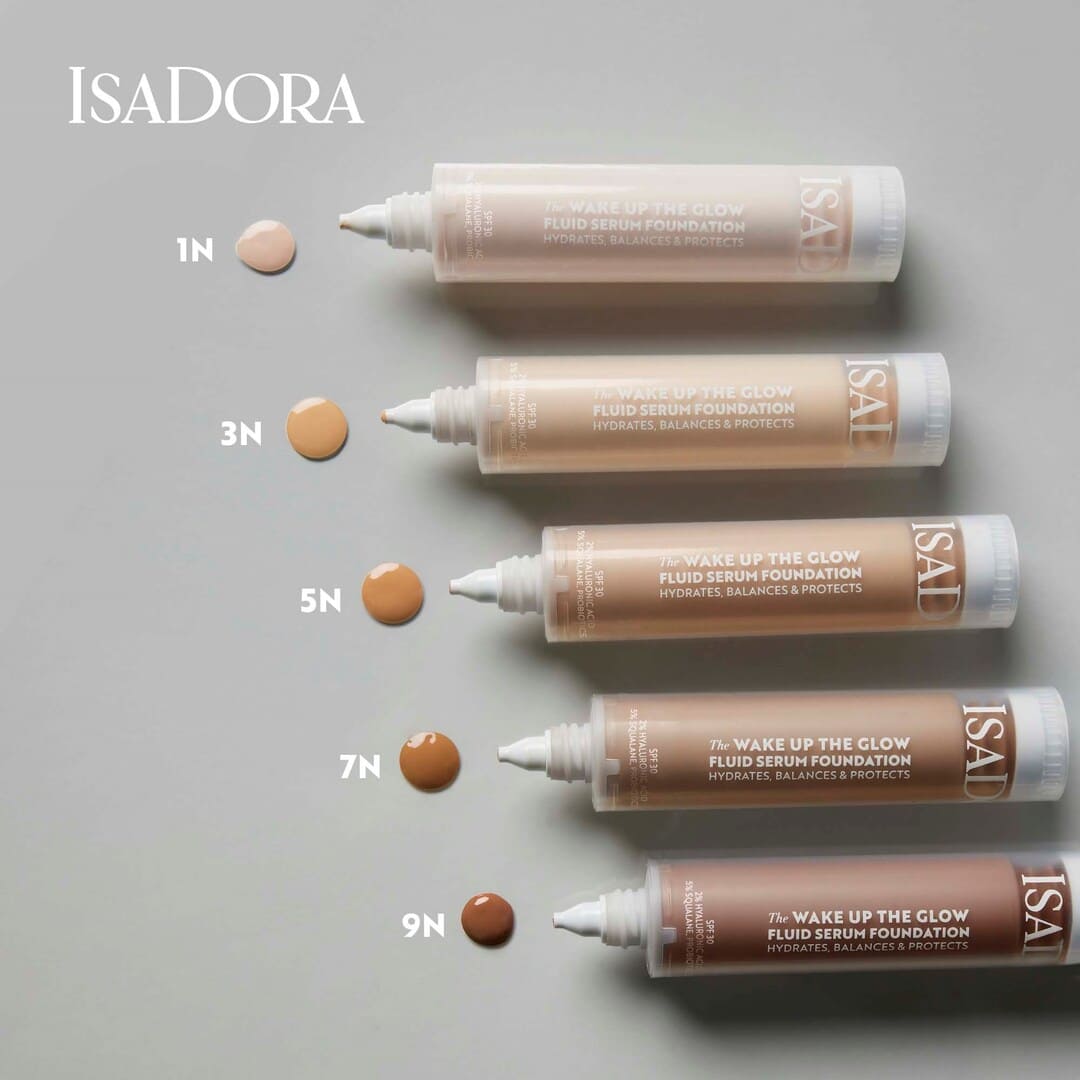 IsaDora The Wake Up The Glow Fluid Serum Foundation 3N Neutral 30 ml