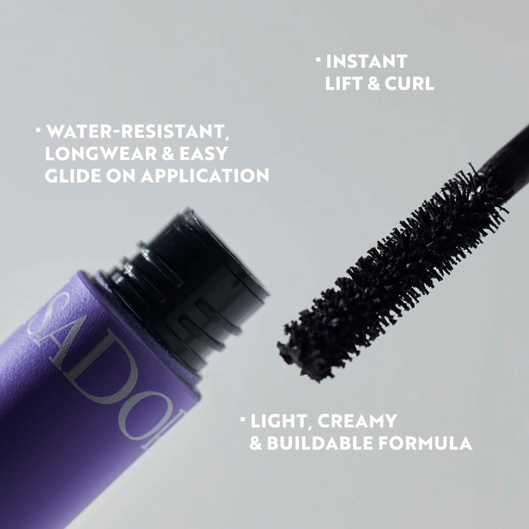 IsaDora The 10 Sec High Impact Lift And Curl Mascara 02 Intense Black 9 ml
