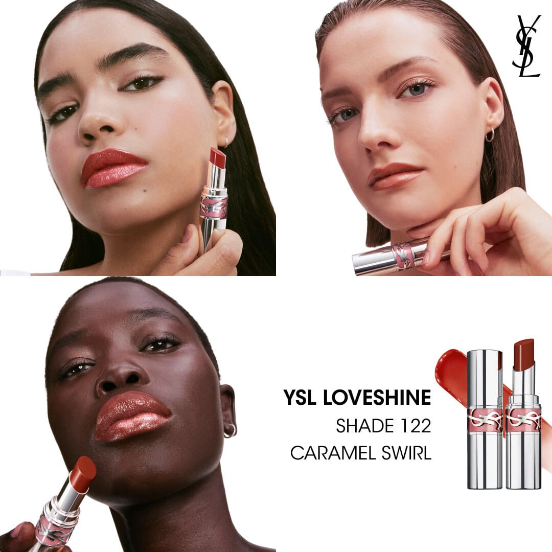 Yves Saint Laurent Loveshine Lipstick 122 Caramel Swirl 3.2g