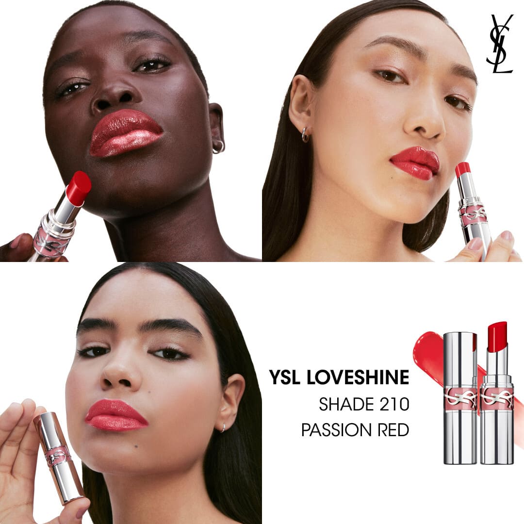 Yves Saint Laurent Loveshine Lipstick 210 Passion Red 3.2g