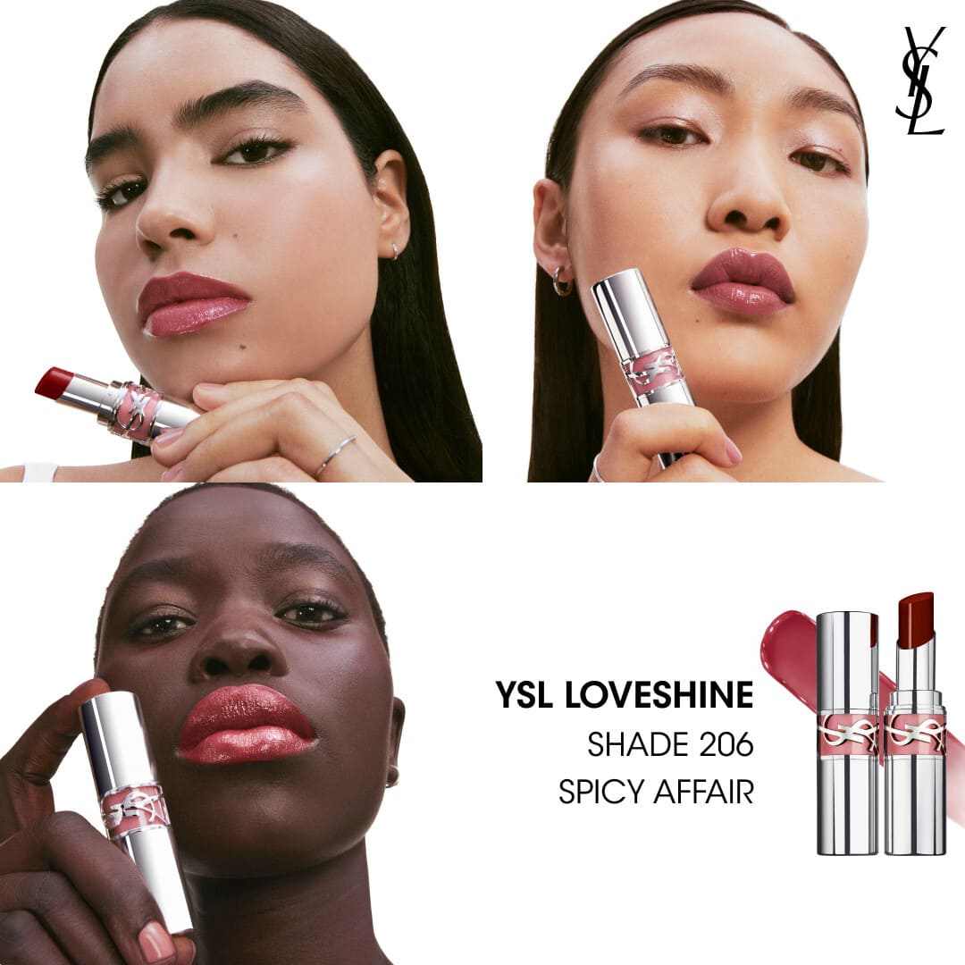 Yves Saint Laurent Loveshine Lipstick 206 Spicy Affair 3.2g