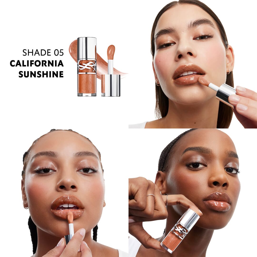 Yves Saint Laurent Loveshine Plumping Lip Oil Gloss 5 California Sunshine 6 ml