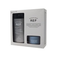 REF Hair And Body Shampoo And Styling Wax Box