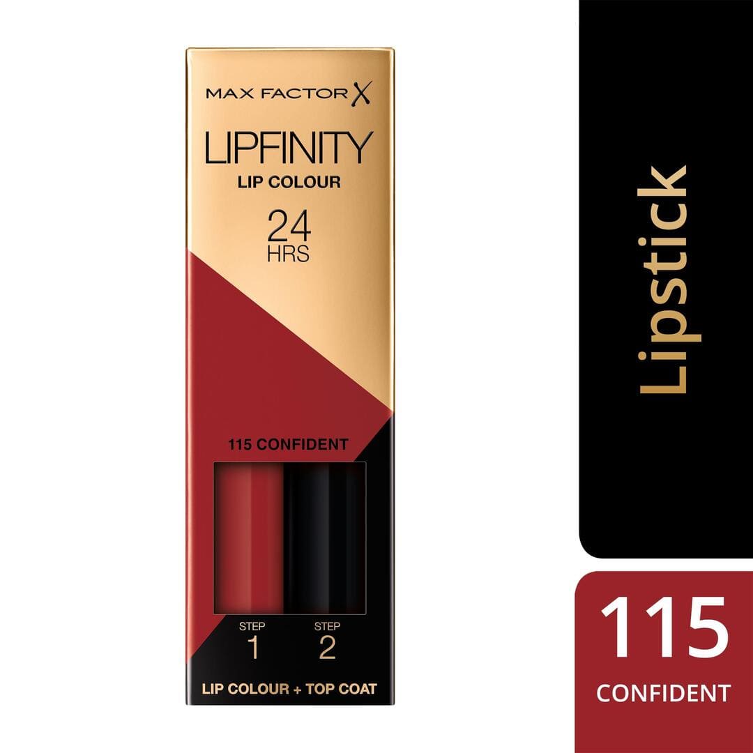 Max Factor Lipfinity Lip Colour 115 Confident 2.3 ml