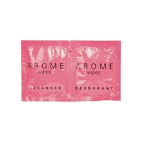 Arome Wipes On The Go Wipes Duo 1 pcs