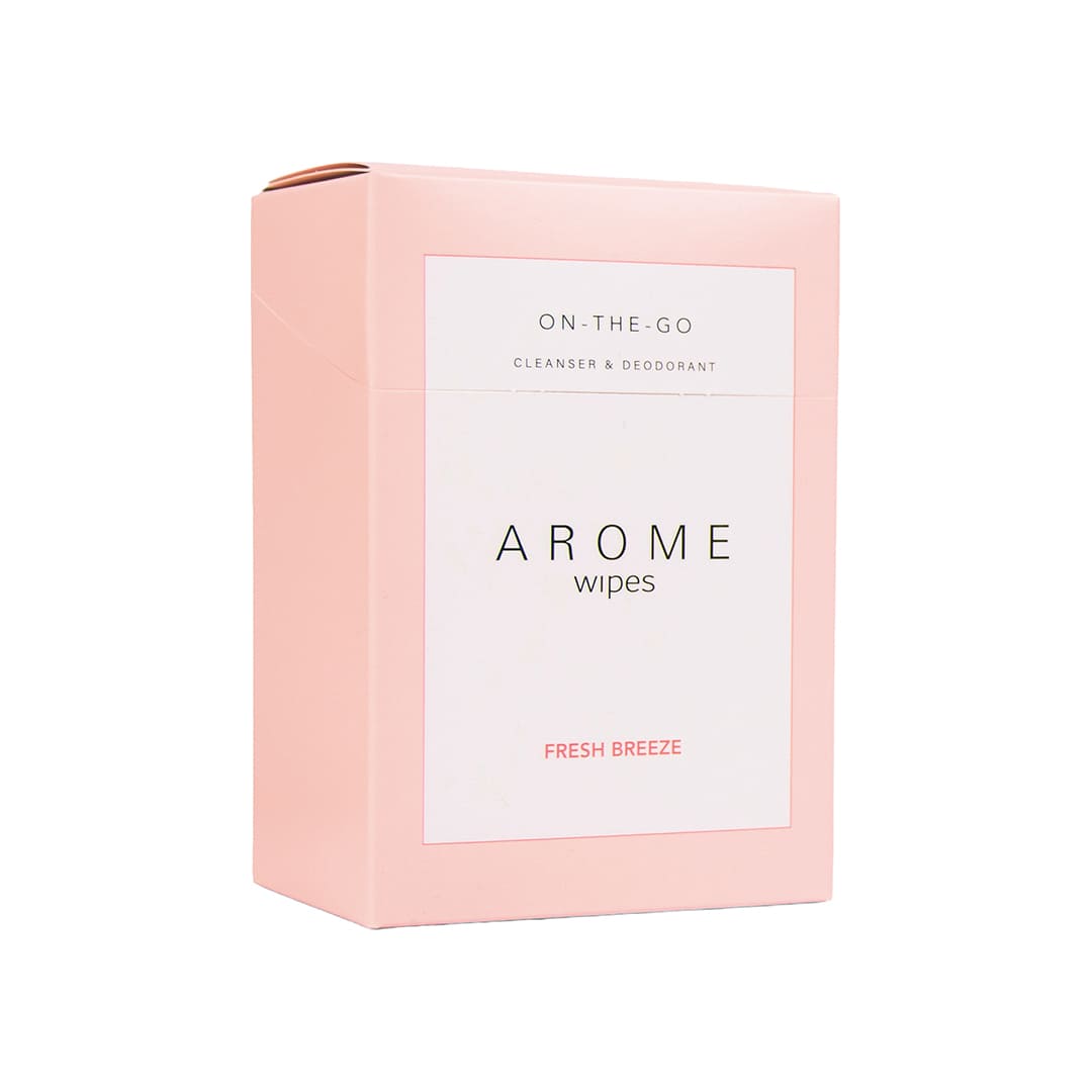 Arome Wipes On The Go Wipes Duo 10 pcs