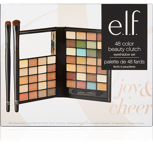 Elf Joy And Cheer Beauty Clutch 48 Color Eyeshadow Giftset