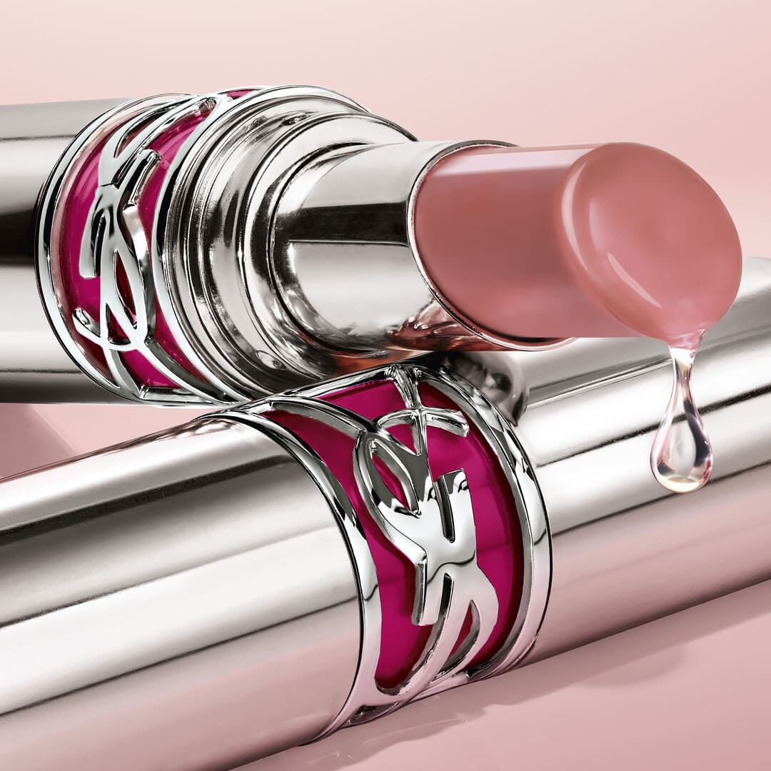 Yves Saint Laurent Loveshine Candy Glaze Lip Gloss Stick 44 Nude Lavalliere