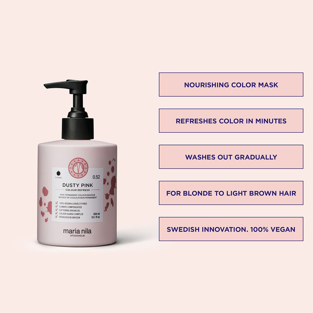 Maria Nila Colour Refresh Dusty Pink 300 ml