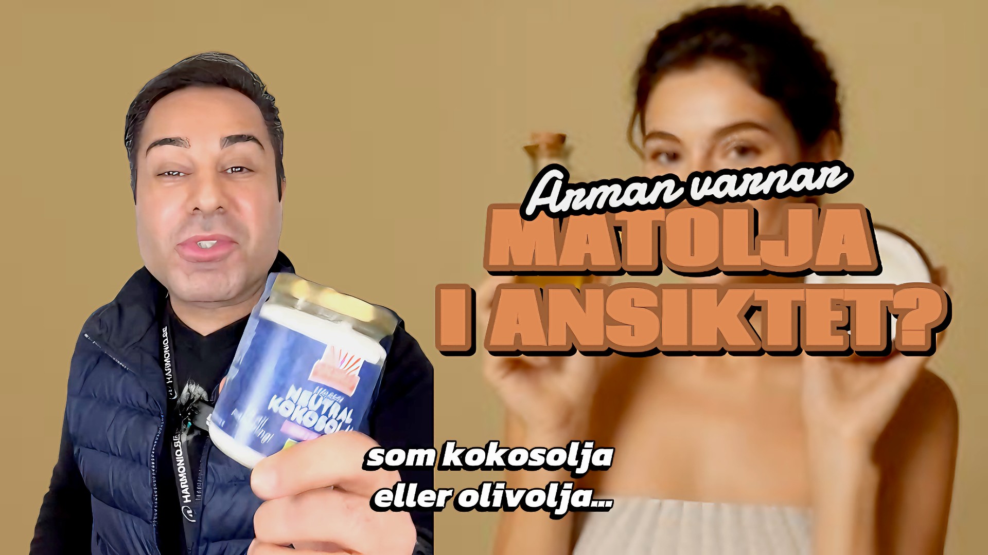 Sluta använda matolja i ansiktet
