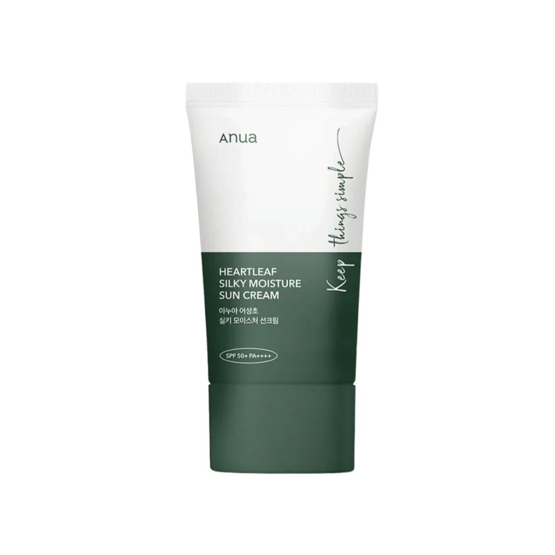 Anua Heartleaf Silky Moisture Sunscreen Spf50 50 ml