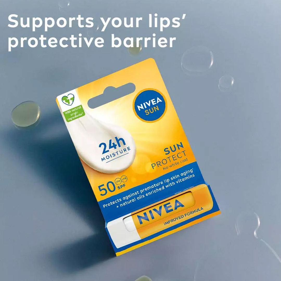 Nivea Sun Protect Lip Balm SPF50 4,8 g
