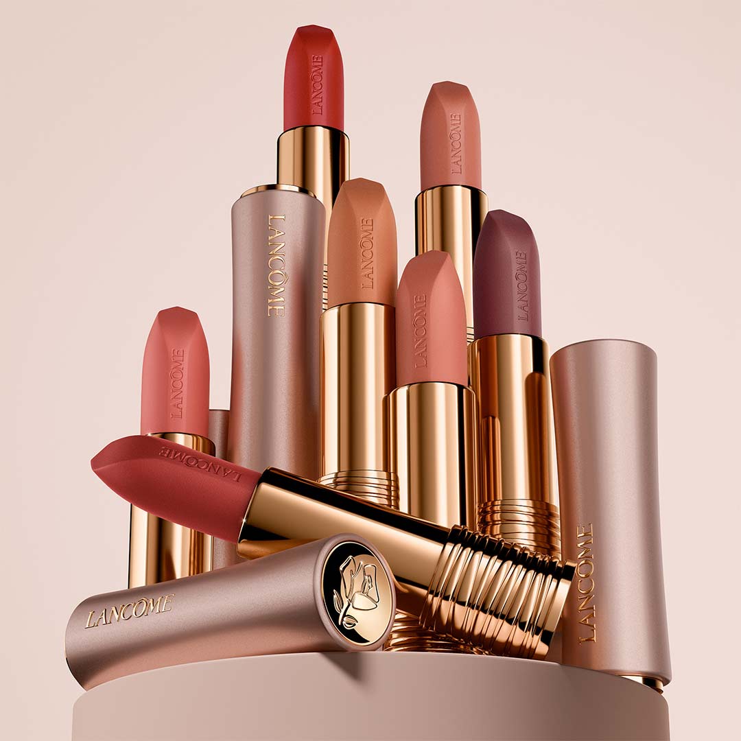 Lancome L Absolu Rouge Intimatte Soft Blurred Matte Lipstick 289 French Peluche