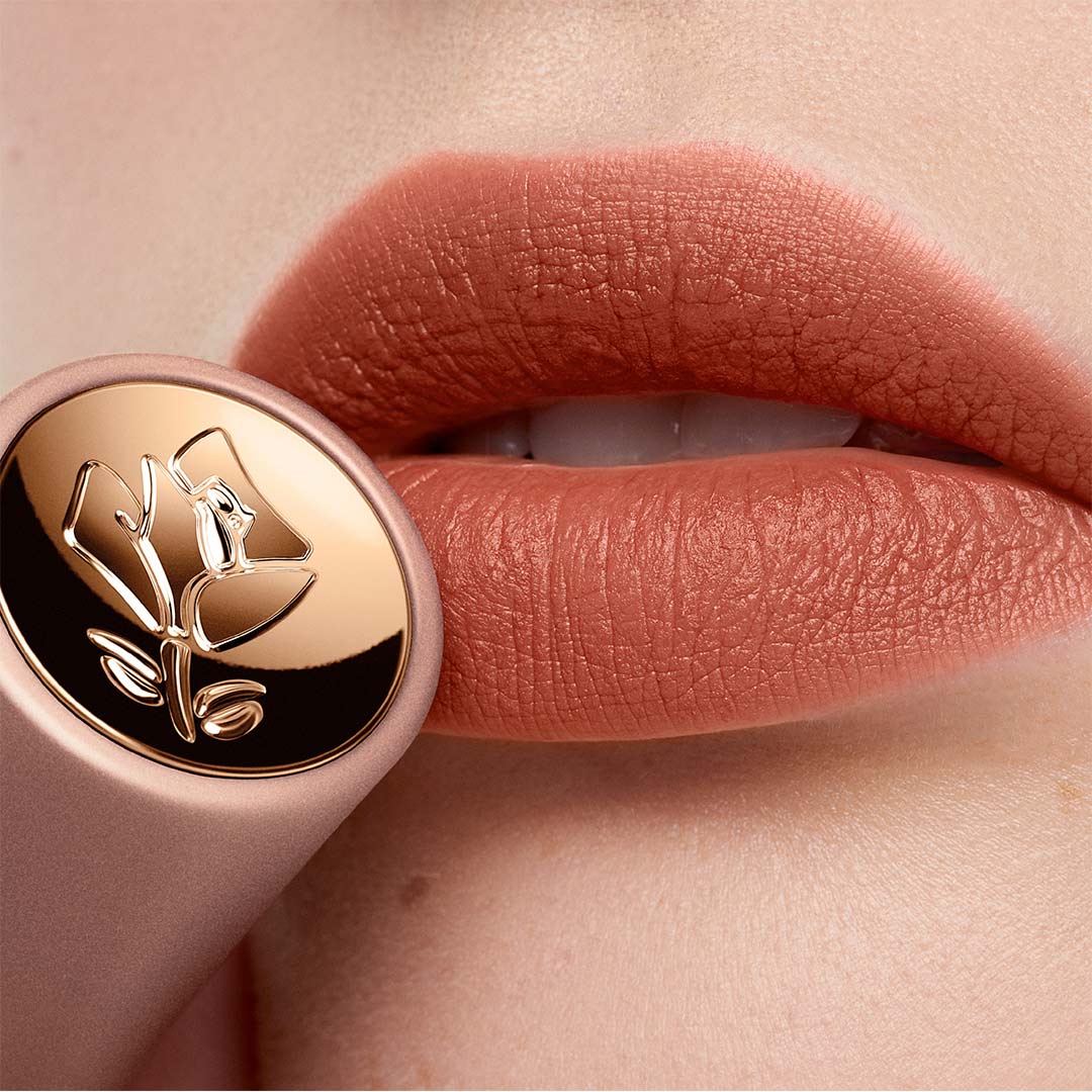 Lancome L Absolu Rouge Intimatte Soft Blurred Matte Lipstick 247 Unretouched Nud