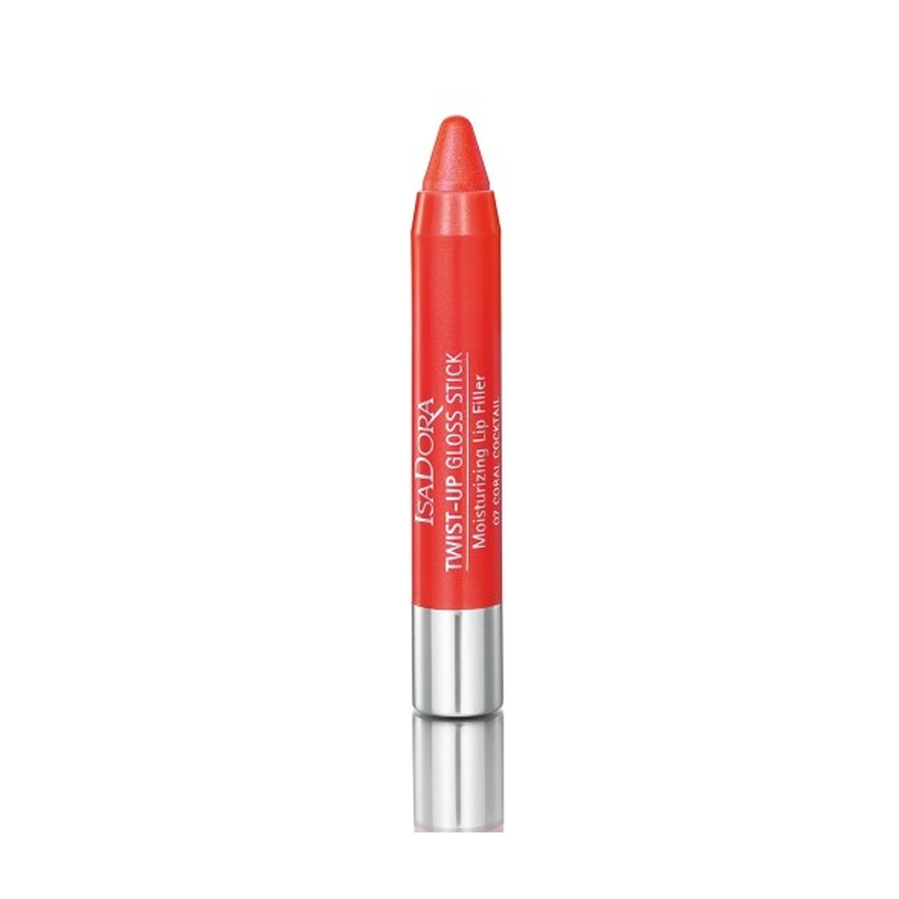 IsaDora Twist Up Gloss Stick Coral Cocktail 07 3.3g