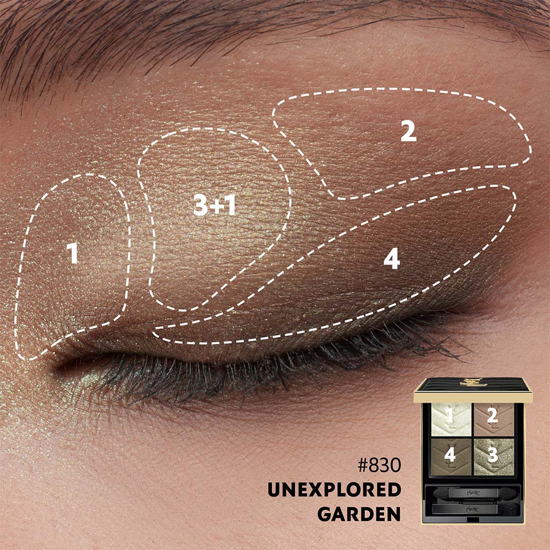 Yves Saint Laurent Couture Mini Clutch 830 Unexplored Garden 5g