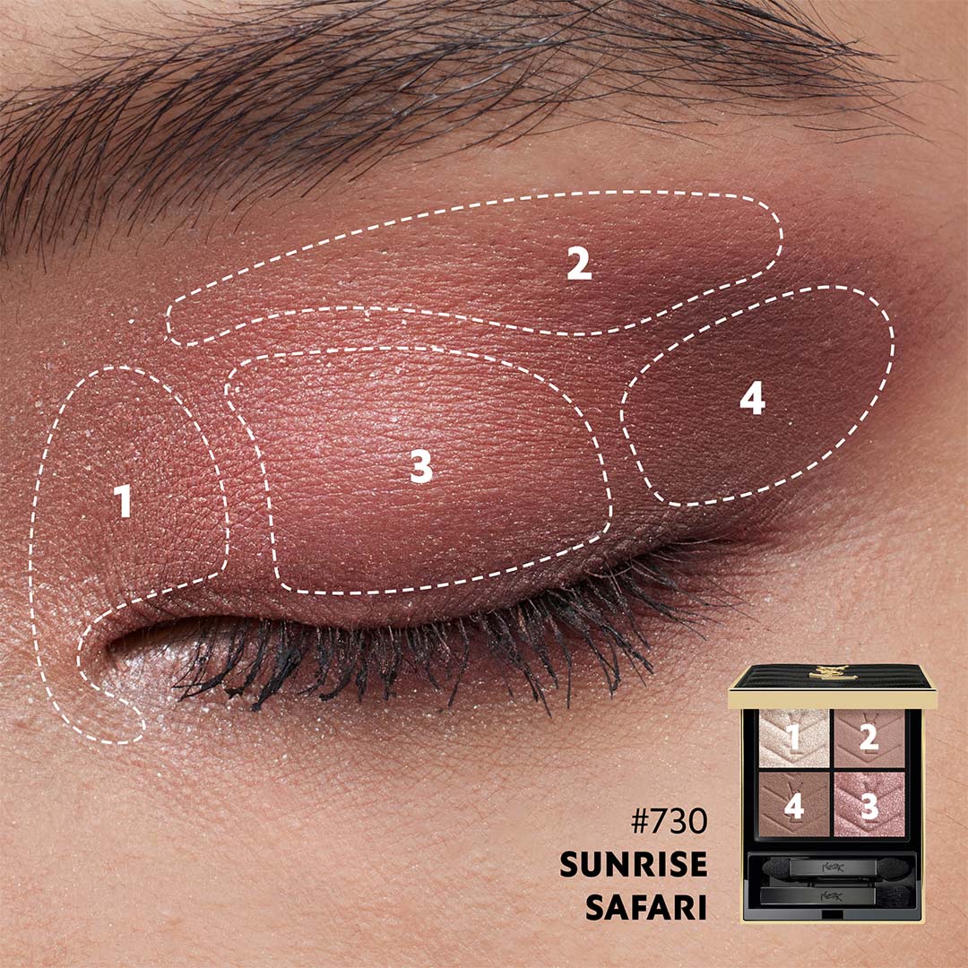 Yves Saint Laurent Couture Mini Clutch 730 Sunrise Safari 5g