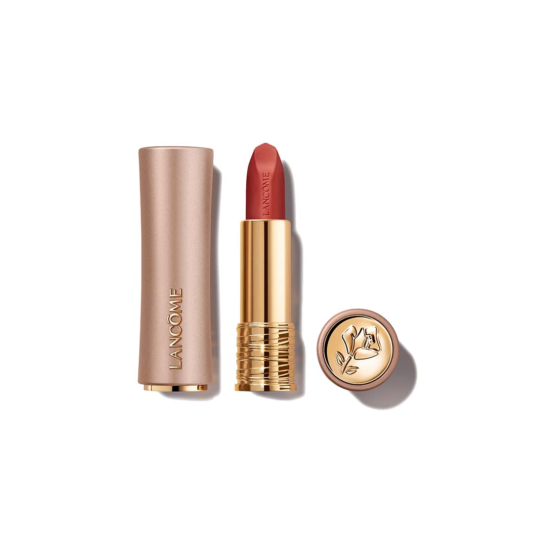 Lancome L Absolu Rouge Intimatte Soft Blurred Matte Lipstick 121 Brown Sans Filt