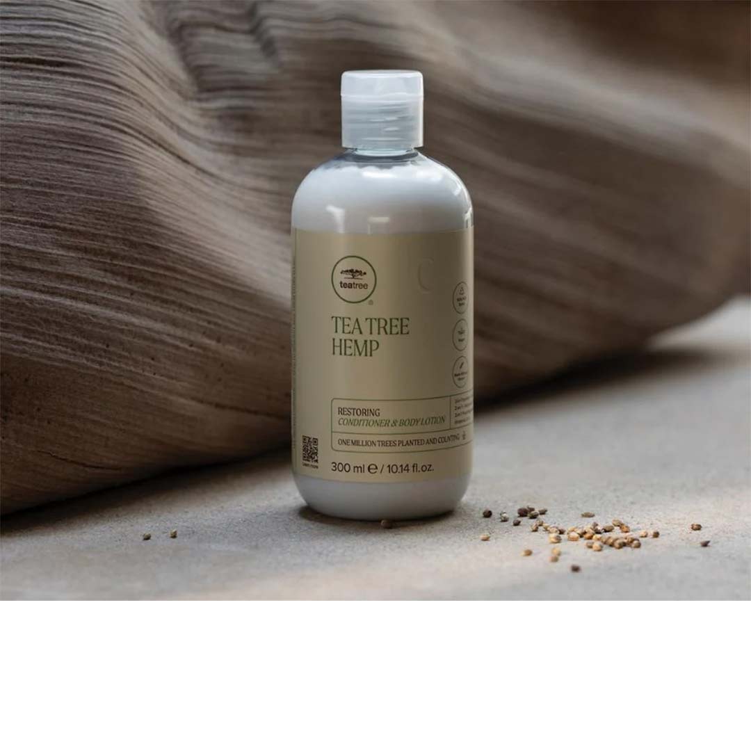 Paul Mitchell Tea Tree Hemp Restoring Conditioner And Body Lotion 300 ml