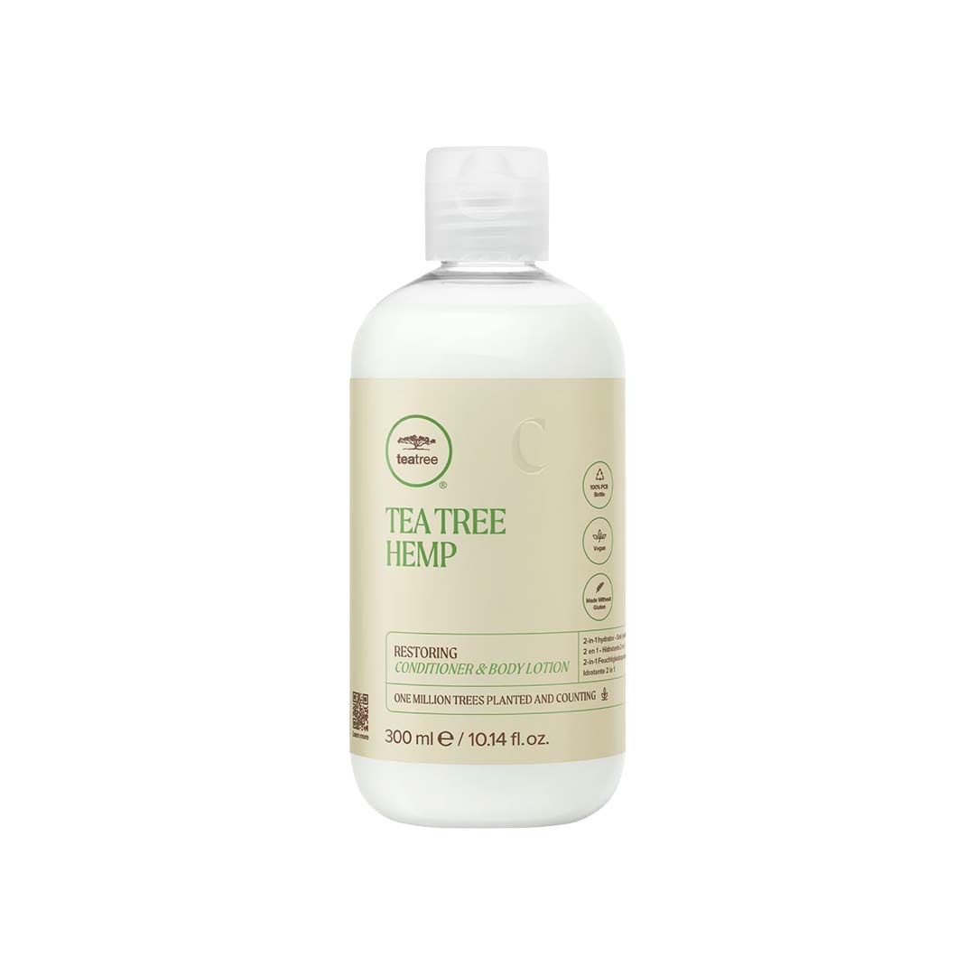 Paul Mitchell Tea Tree Hemp Restoring Conditioner And Body Lotion 300 ml