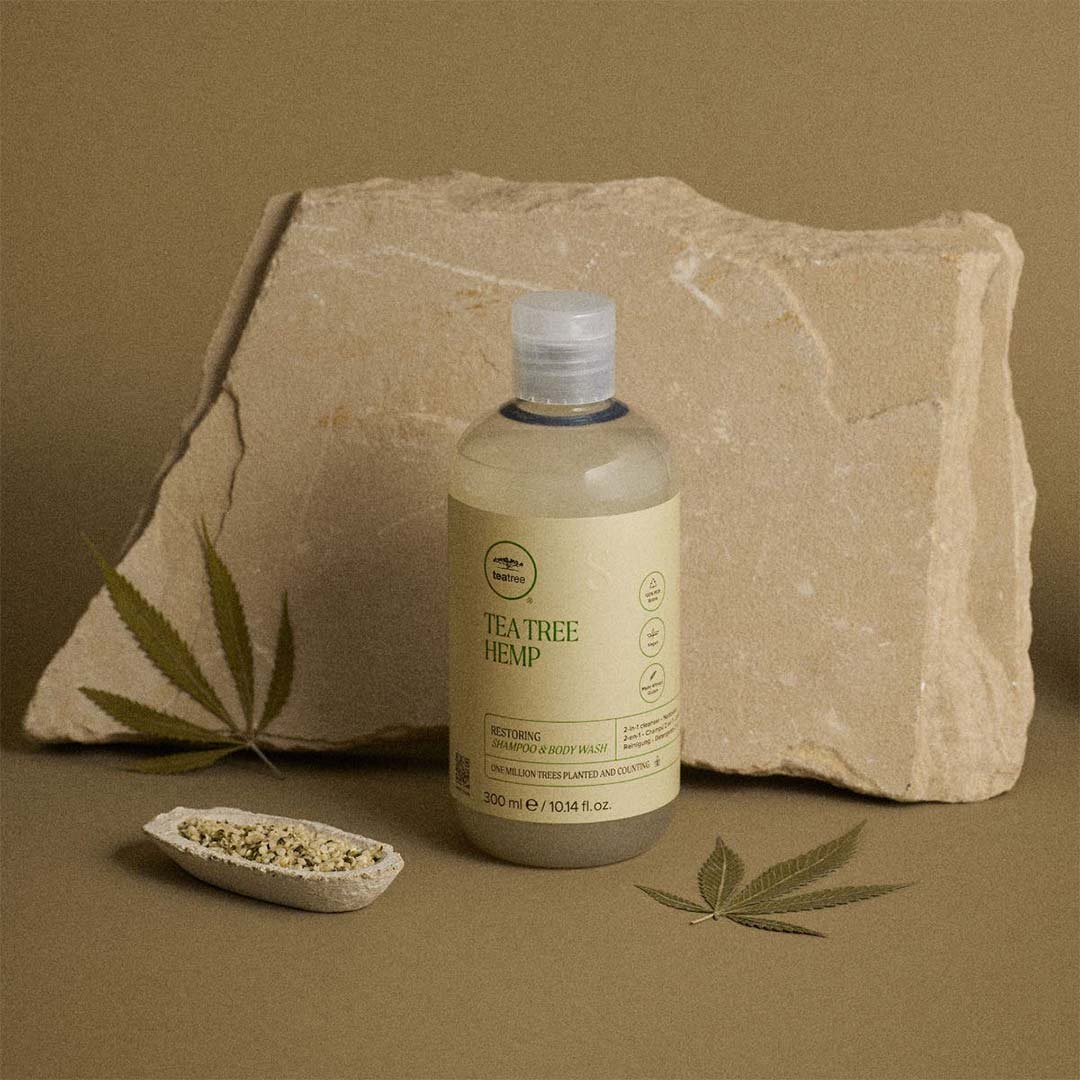 Paul Mitchell Tea Tree Hemp Restoring Shampoo And Body Wash 1000 ml